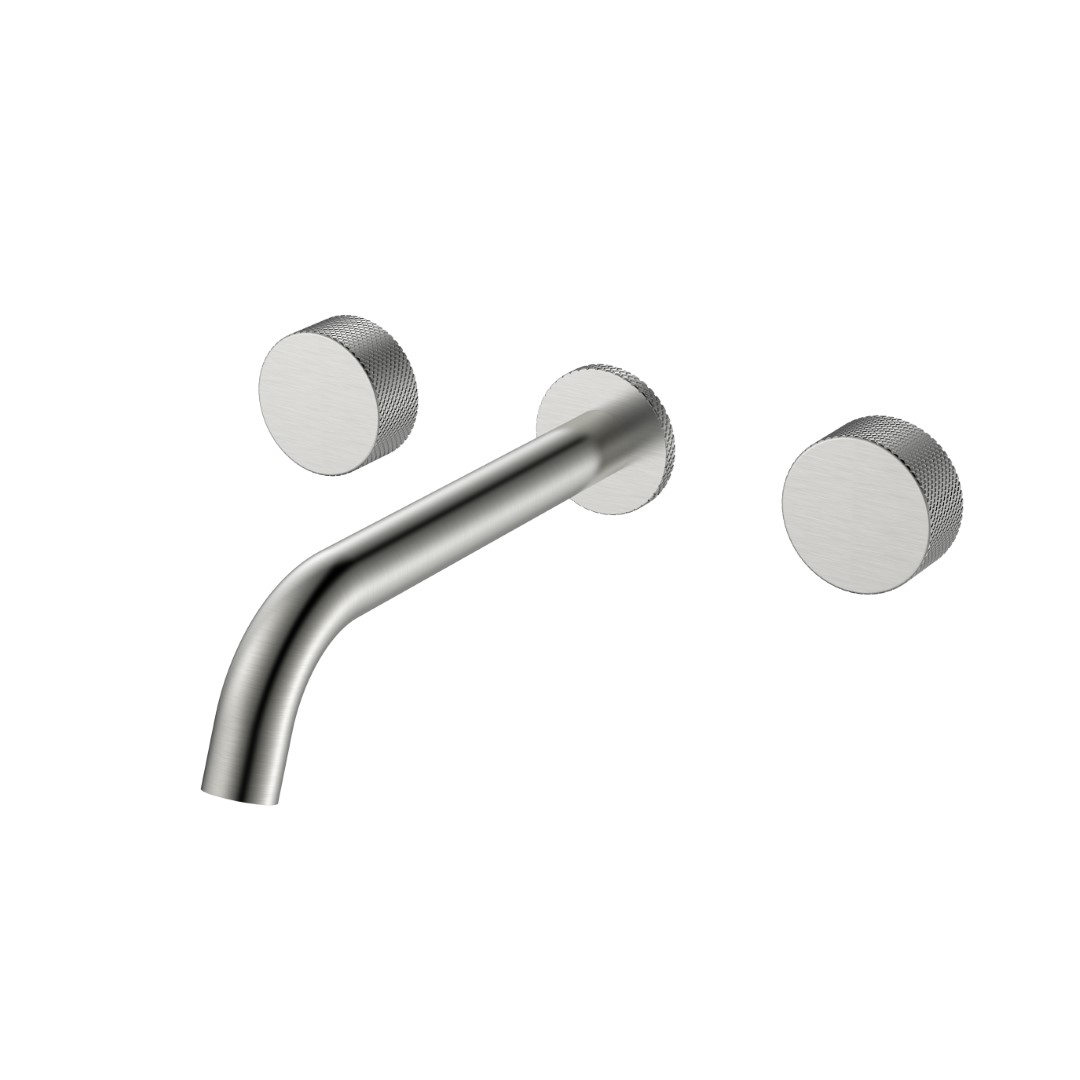 смеситель скрытого монтажа для умывальника boheme stick touch 152-2-nb.2 никель