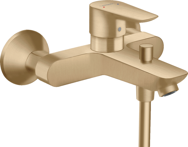 смеситель для ванны hansgrohe talis e 71740140 бронза матовый