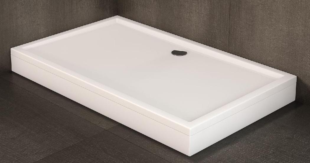 душевой поддон kolpa-san flamenco 140x80 белый глянец