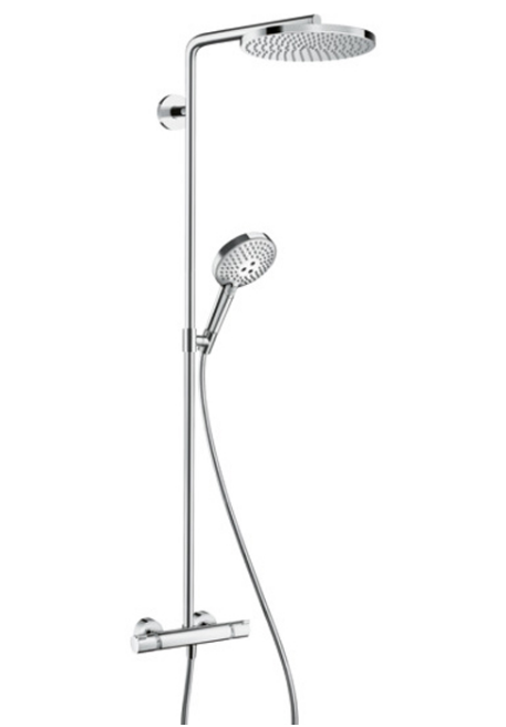 душевые системы hansgrohe raindance select s 240 showerpipe 27633000 хром
