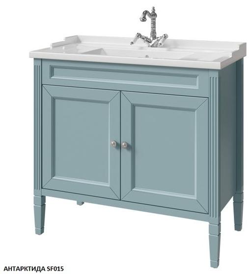 тумба напольная caprigo albion concept 90 34013-sf015 голубой матовый