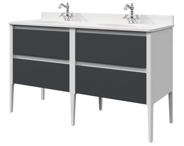 тумба напольная caprigo orlando orl150-b231/l810 черный матовый