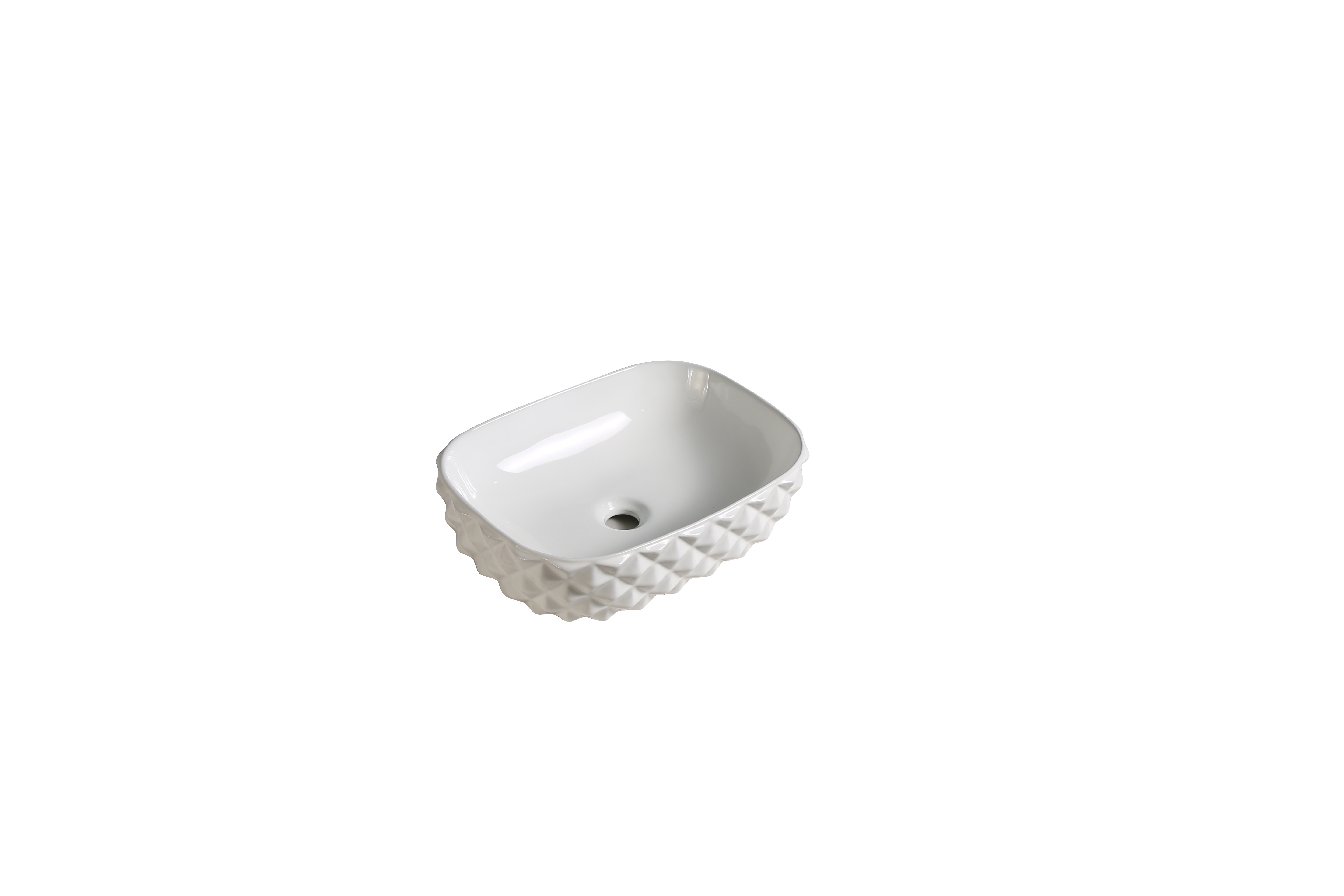 умывальник накладной roxen bigi 570180 47x35 белый глянец