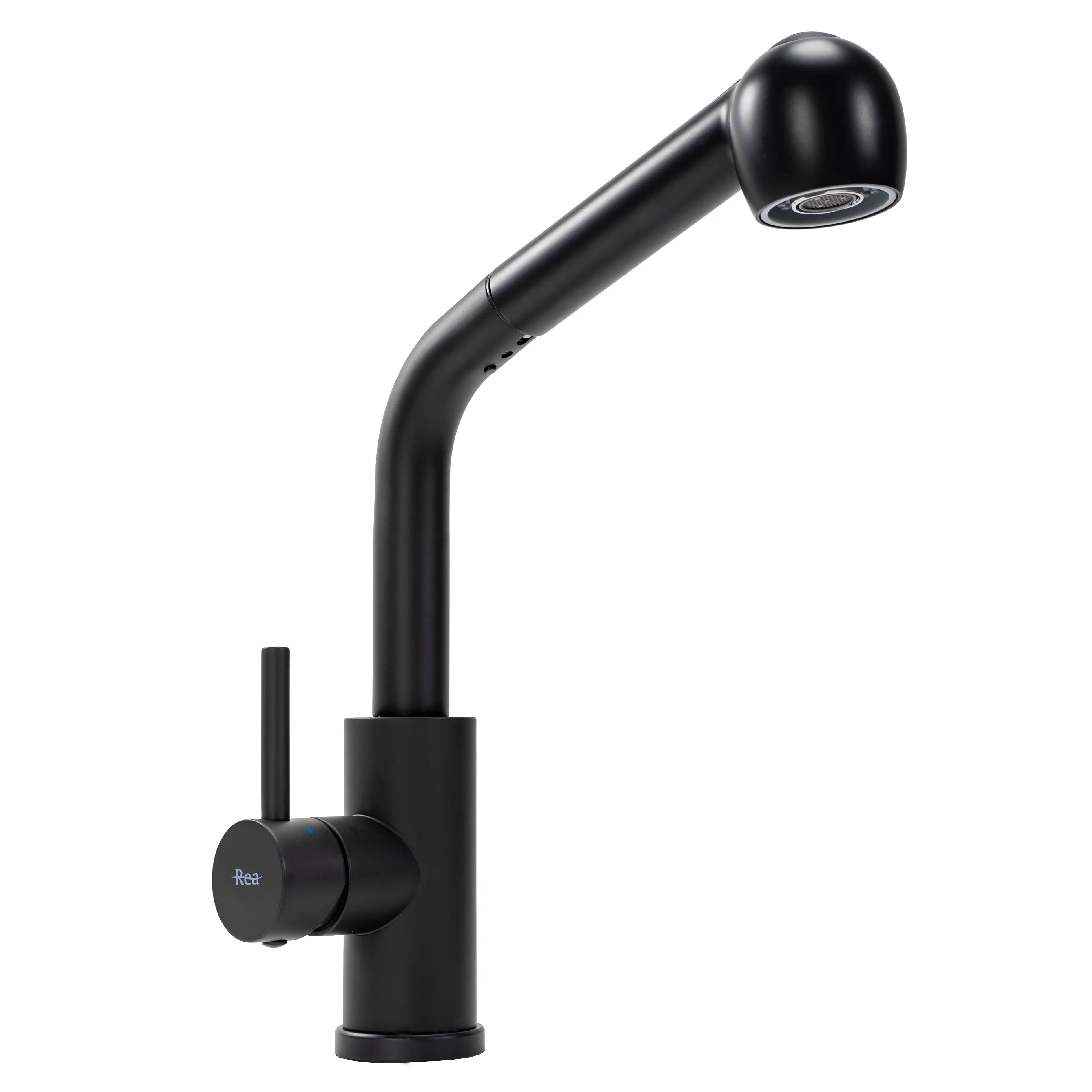 смеситель для кухни rea troy black rea-b6300 черный