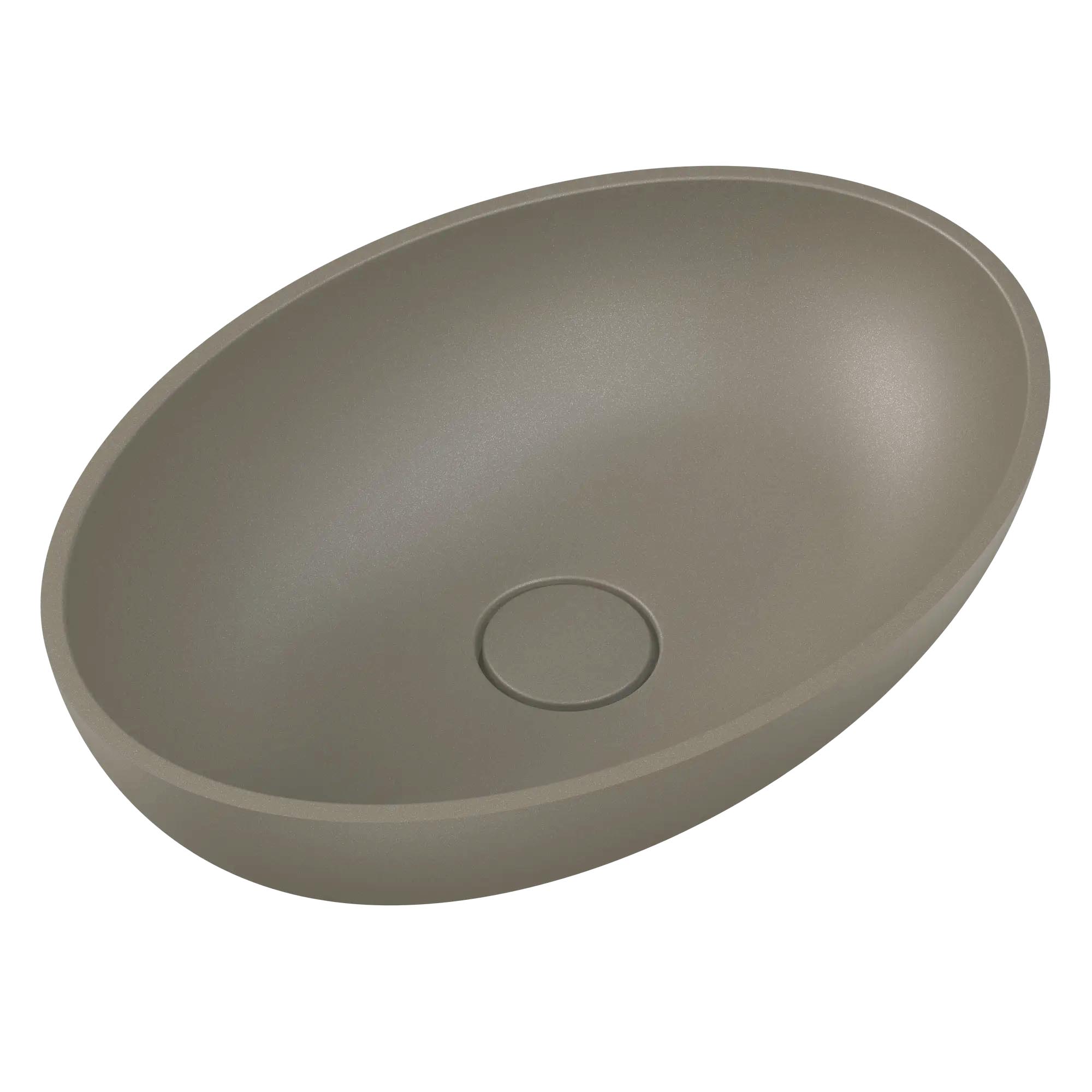 умывальник roxen nimfa gray 50x35 серый