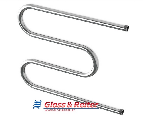 полотенцесушитель водяной gloss&reiter standart m. м. 50х50 (1")