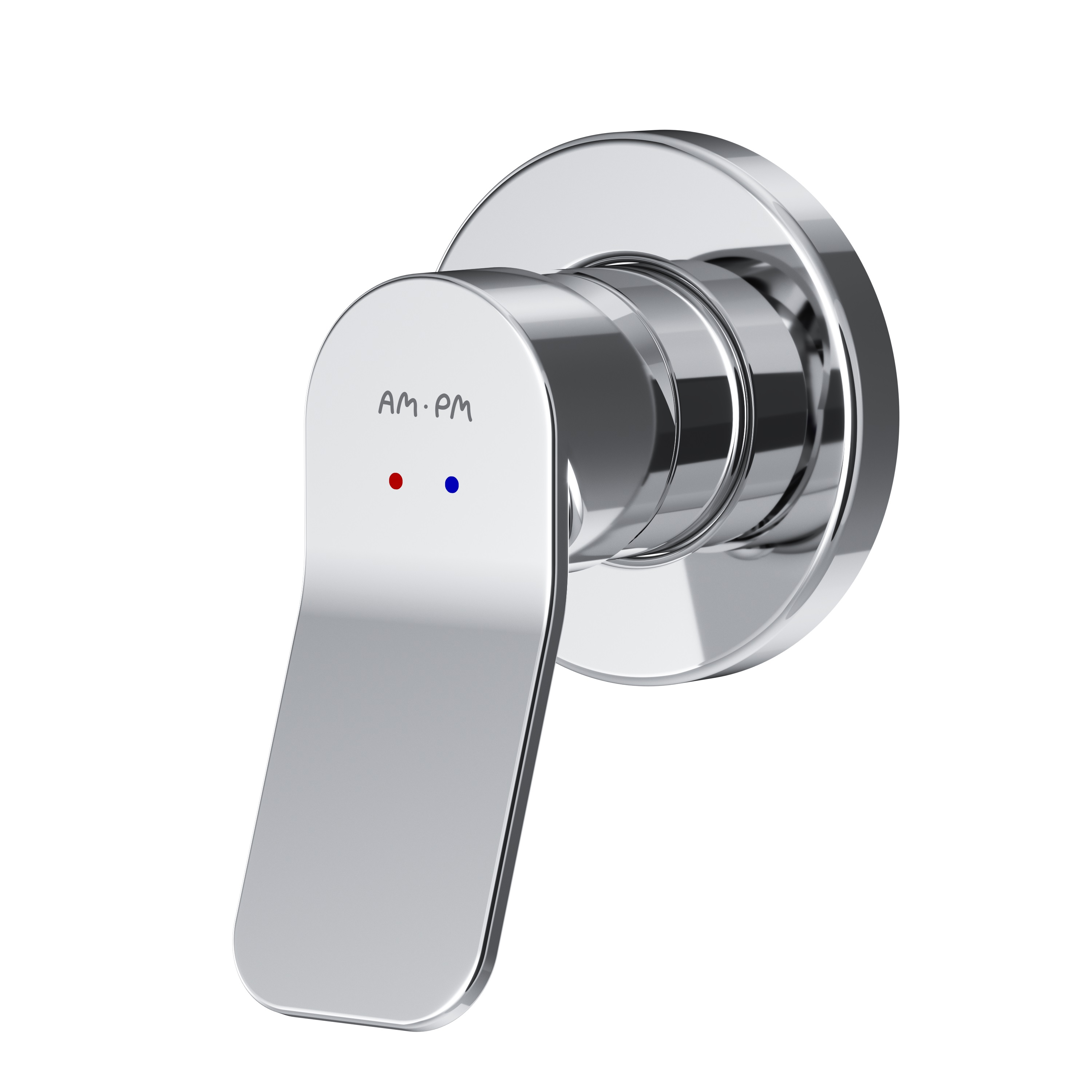 смеситель для душа скрытого монтажа am.pm x-joy f85a65000 хром