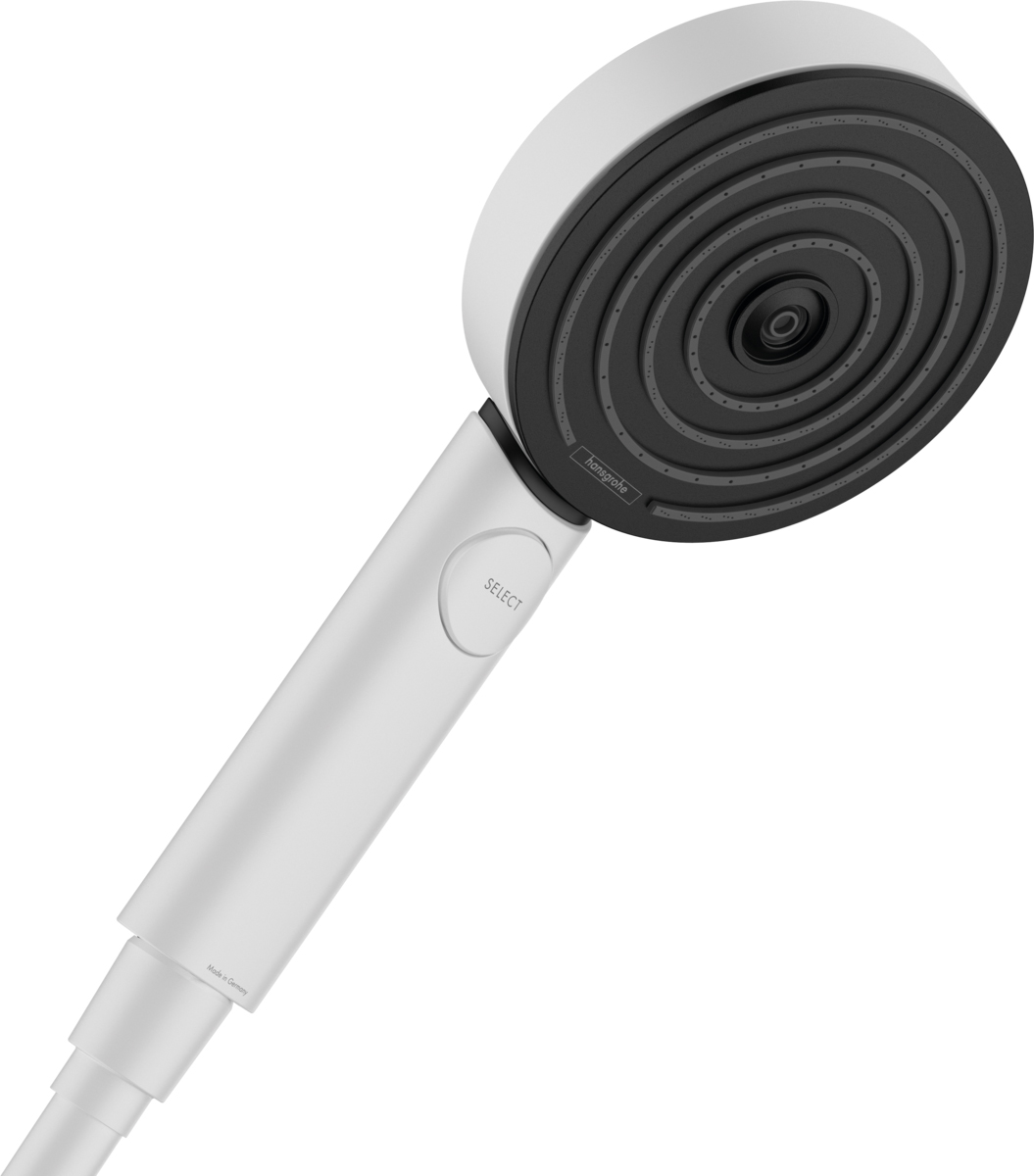 душевая лейка hansgrohe pulsify select 105 3jet relaxation 24110700 белый матовый