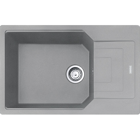 кухонная мойка franke urban ubg 611-78l 78x50 серый камень