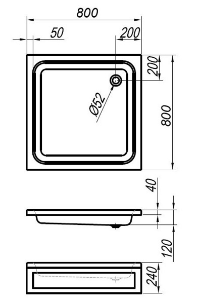Душевой уголок Gutewetter Slide Square GK-863A 140x70 (бронза) фото 4 душевой уголок gutewetter slide square gk-863a 140x70 (бронза) фото 4