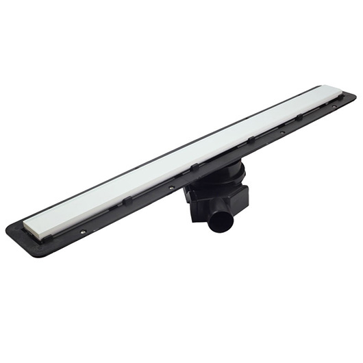 душевой лоток pestan confluo frameless line white glass 850 нержавеющая сталь / белое стекло