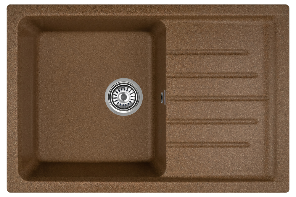 кухонная мойка gran-stone gs 76 307 терракот