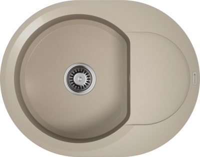кухонная мойкa omoikiri sakaime 60e-sa 60x47 бежевый