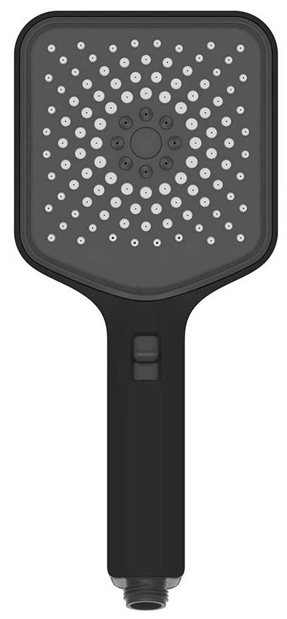 ручной душ со шлангом vincea inspire vshn-3i4hmb черный матовый