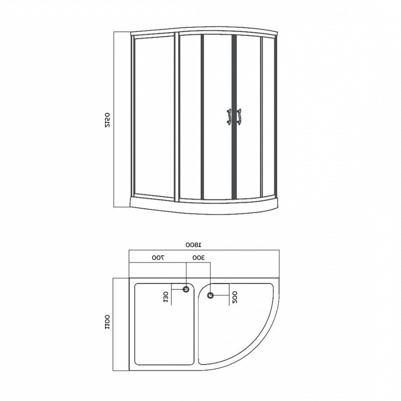 Душевой уголок Radaway Walk-in Modo X I Black 140 фото 8 душевой уголок radaway walk-in modo x i black 140 фото 8