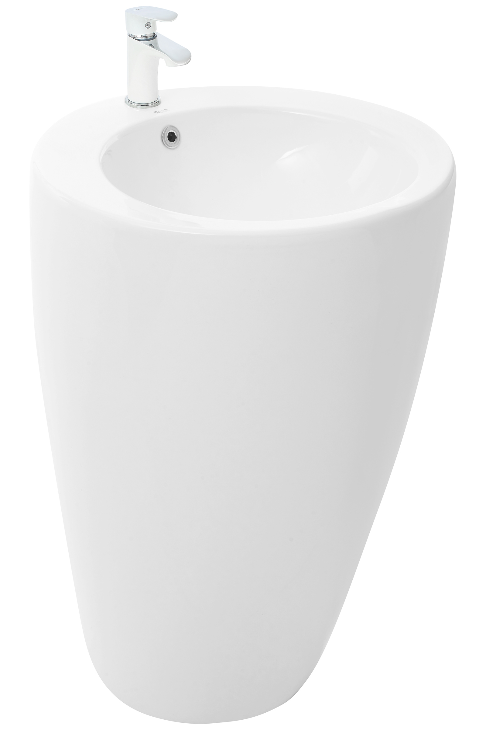 умывальник welt-wasser leerbach 3838 gl-wt 38x38 белый