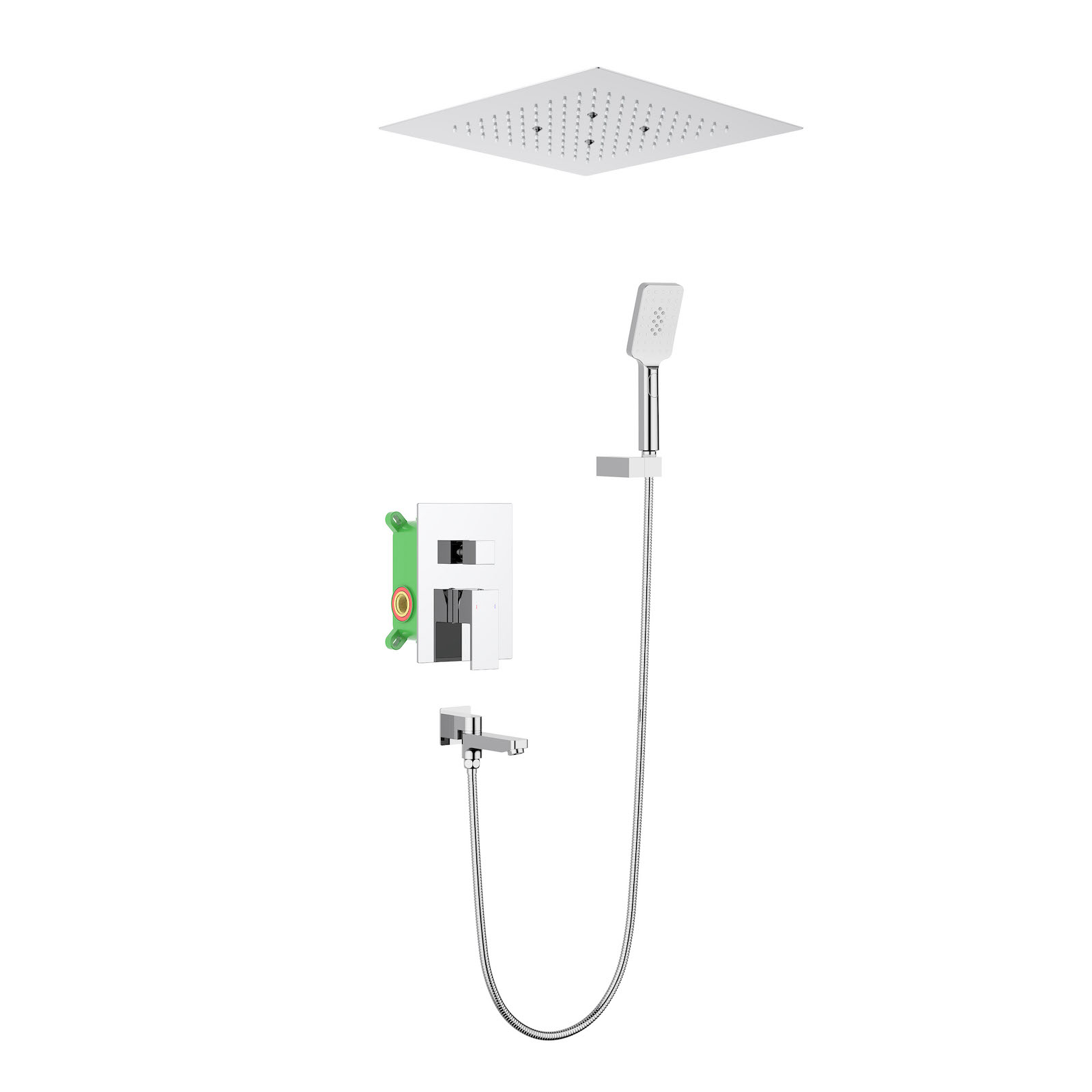 душевая система скрытого монтажа timo selene sx-2039/00sm хром