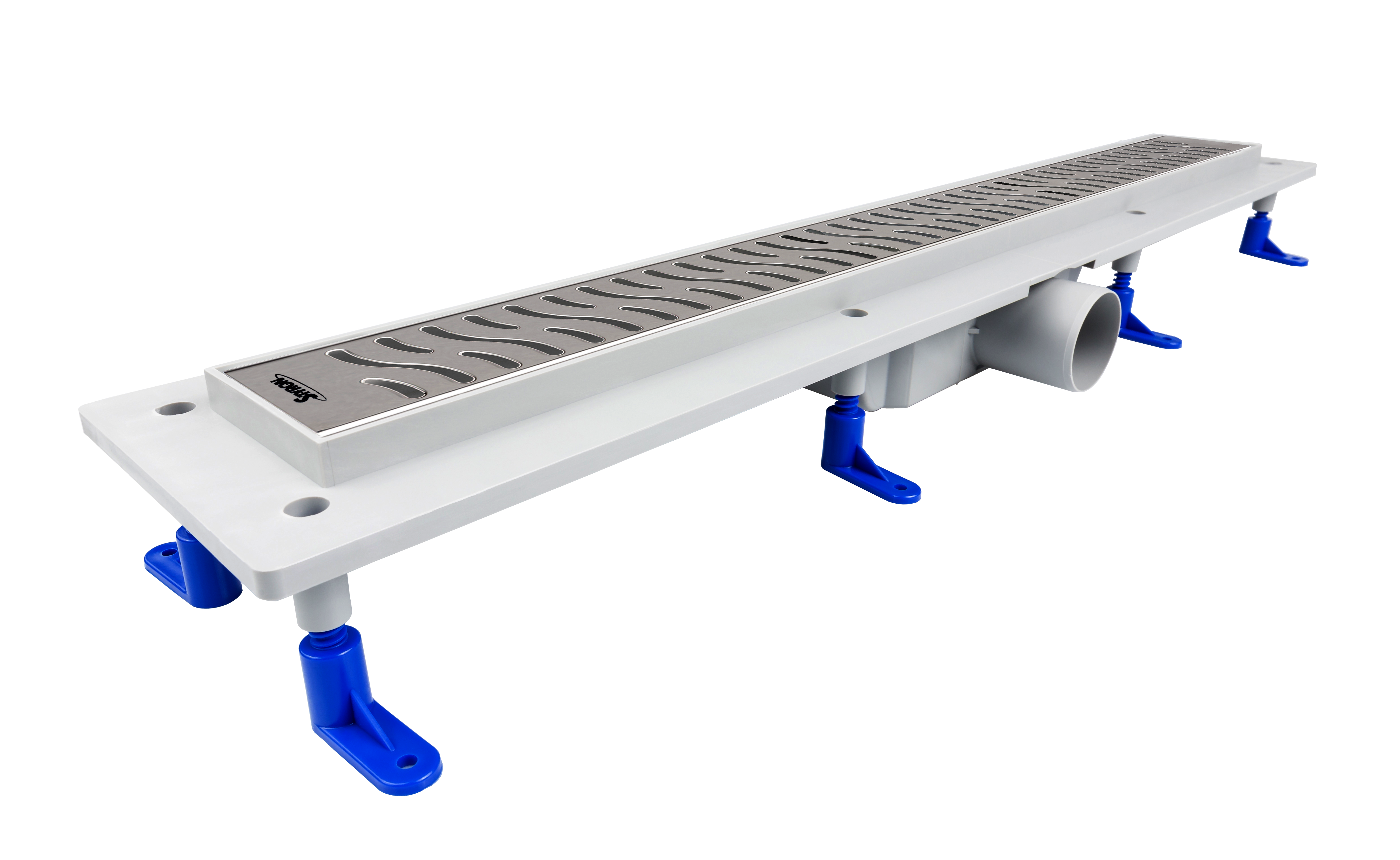 душевой лоток styron sty-h-70 с решеткой harmony
