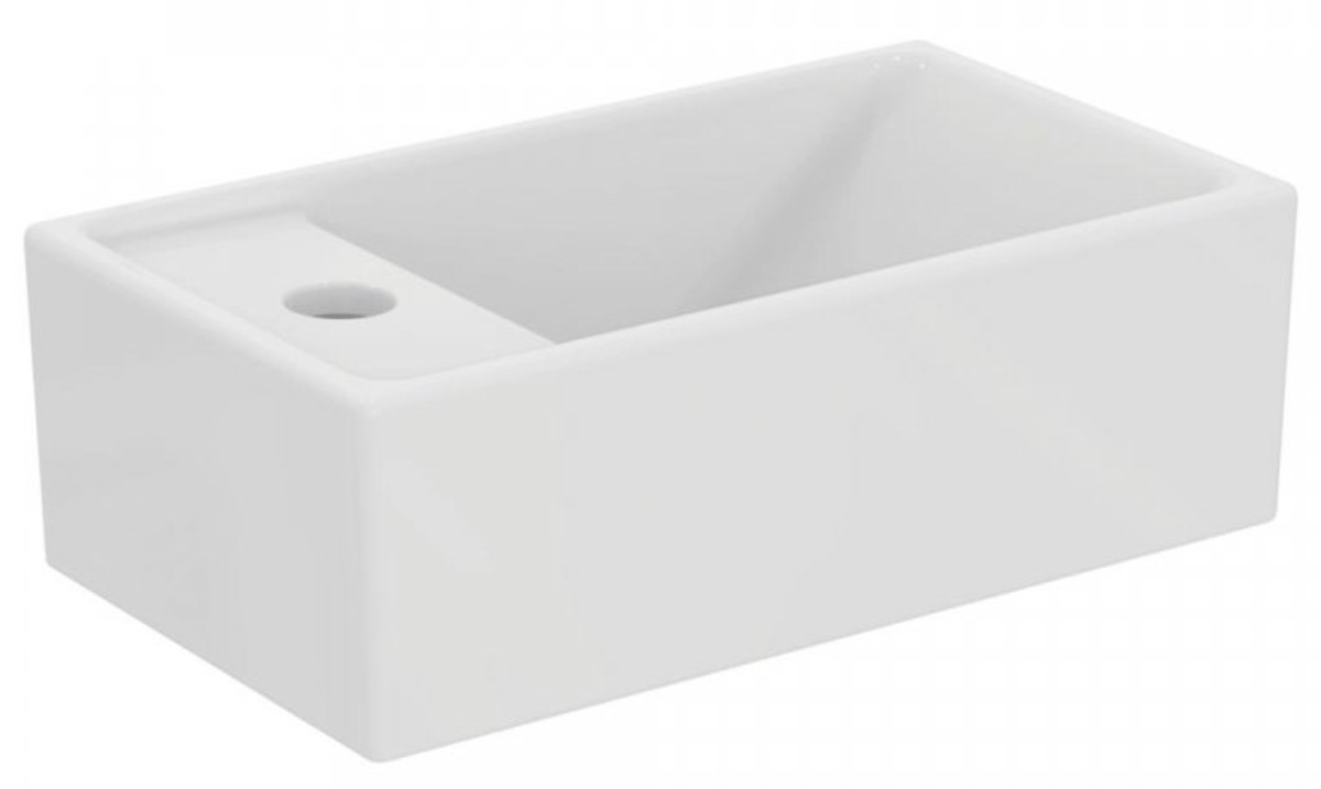 умывальник ideal standard tempo new e211301 37x21 (отверстие слева)
