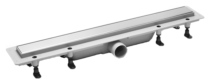душевой лоток с решеткой plastbrno design 4 550 хром