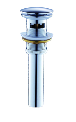 донный клапан santiline sl-105 с переливом хром