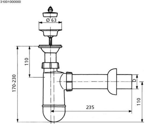 Сифон Hansgrohe Flowstar 52120000 фото 3 сифон hansgrohe flowstar 52120000 фото 3