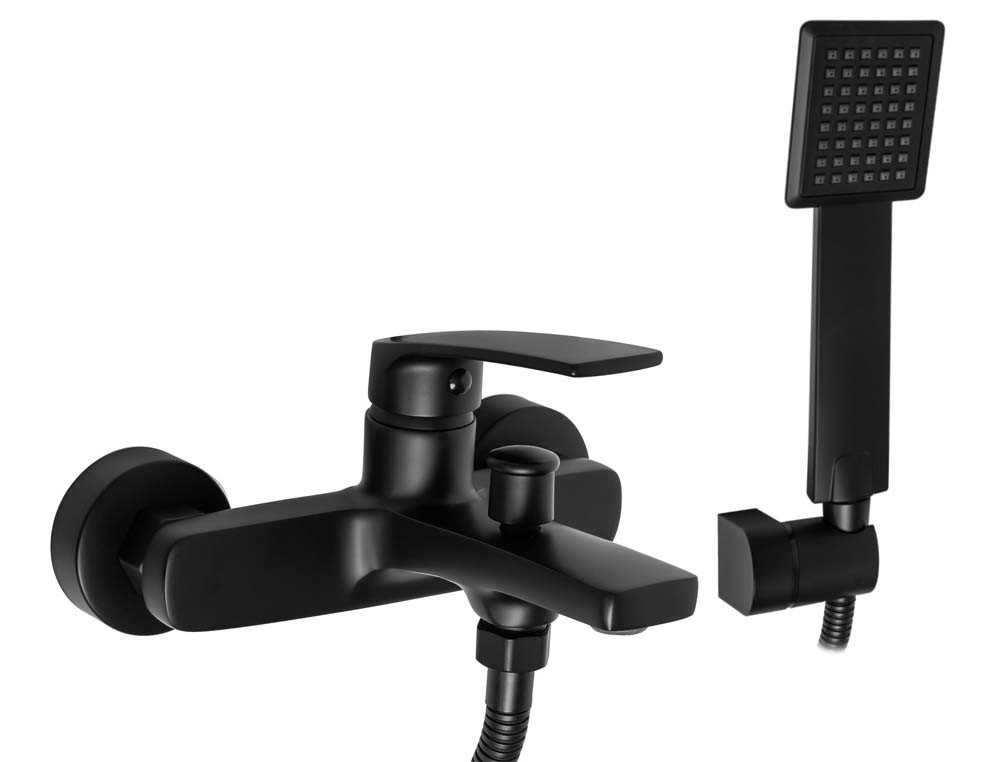 смеситель для ванны rea luppo black rea-b5770 черный