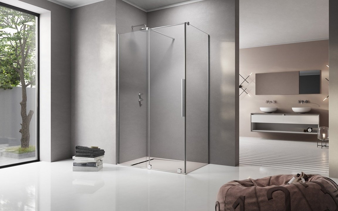 Душевой уголок Gutewetter Practic Rectan GK-401 115x95 (матовый хром/полистирол lines) фото 9 душевой уголок gutewetter practic rectan gk-401 115x95 (матовый хром/полистирол lines) фото 9