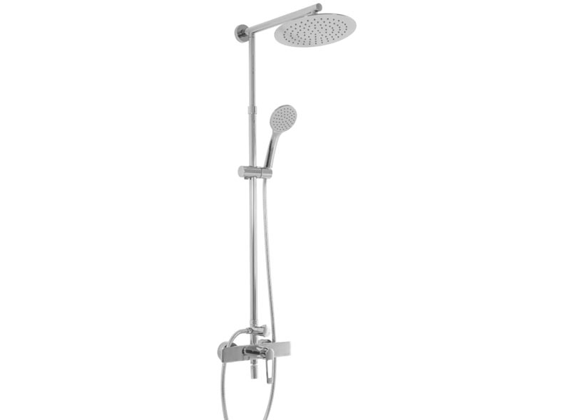 душевая система rea aldi black rea-p8801 хром