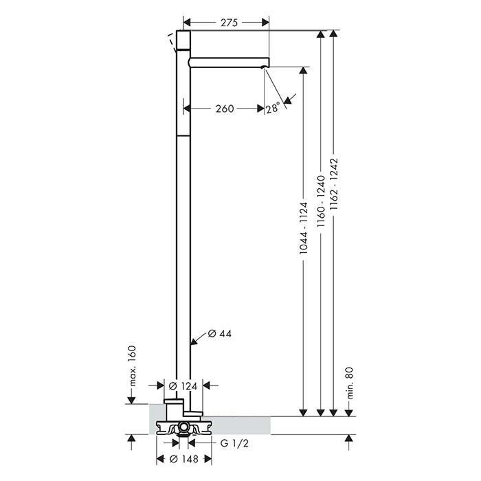 Водоотводящий желоб с решеткой Alcaplast APZ8-950M Simple фото 4 водоотводящий желоб с решеткой alcaplast apz8-950m simple фото 4