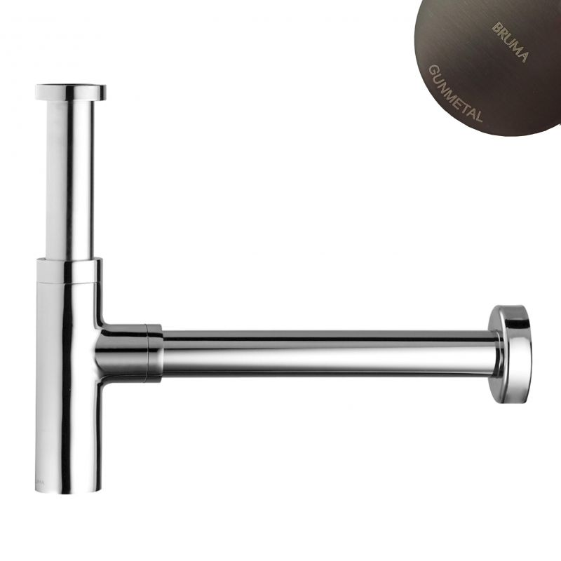 сифон для умывальника bruma navy 1370001mg gunmetal