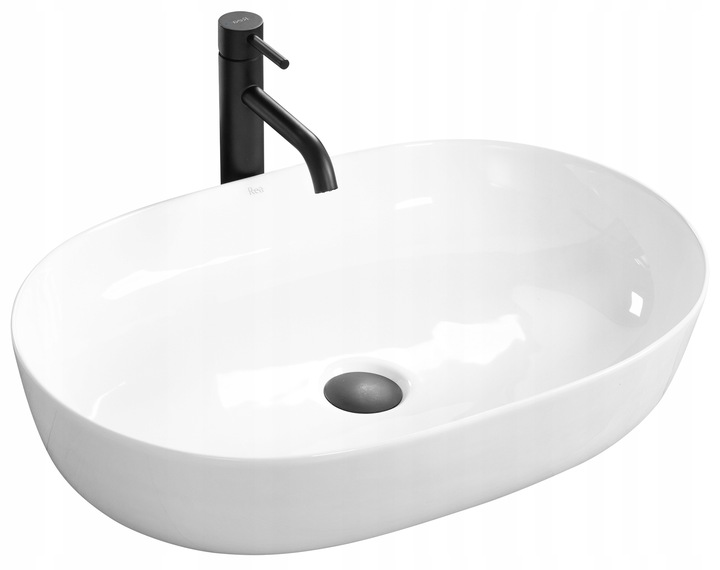 умывальник rea cleo 60,5x41 белый