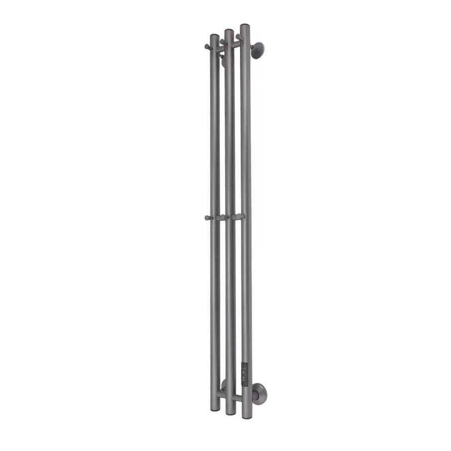 полотенцесушитель электрический маргроид ferrum inaro снш 120x6x12 (6 крючков) графит