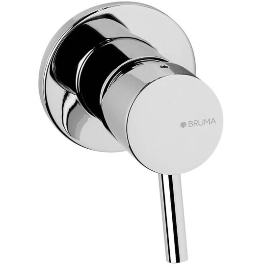 смеситель скрытого монтажа для душа bruma lusitano chrome e1071201cr хром (внешняя часть)