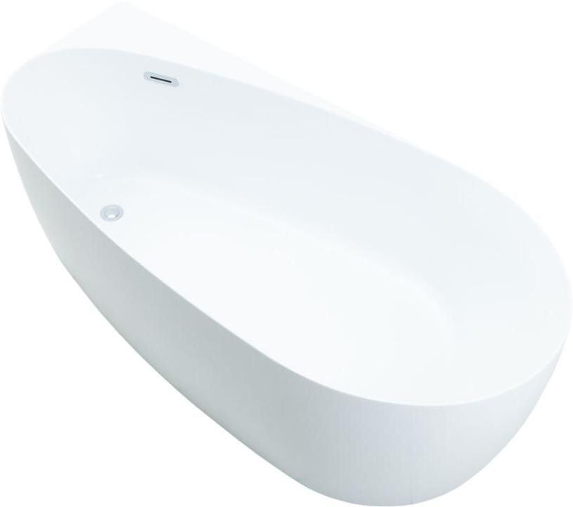 ванна акриловая allen brau priority 2 2.31002.21 170x80 белый матовый