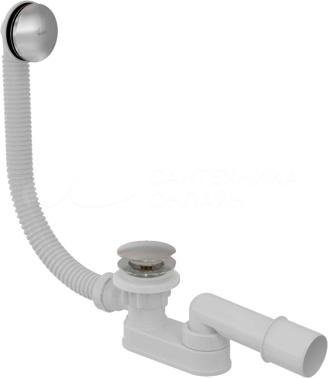 сифон для ванны alcaplast a507ckm