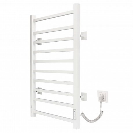 полотенцесушитель электрический gloss&reiter э2.л.50x80.p10. pro-gress (таймер) муар white