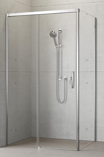 душевой уголок radaway idea kdj 140x75 прозрачное/хром