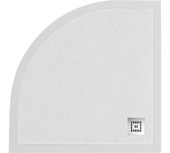 душевой поддон belbagno tray-mr-uno-r-80-550-35-w 80x80, белый