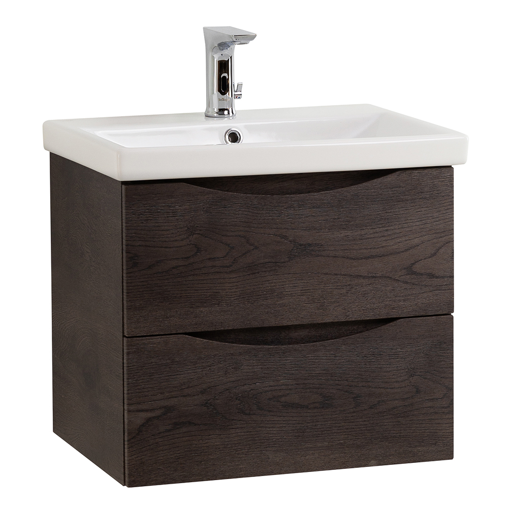 тумба под умывальник belbagno marino-cer-700-2c-so-rng-p rovere nature grigio