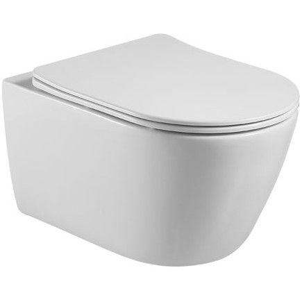 унитаз подвесной gooddoor round 36,0x53,1 softclose