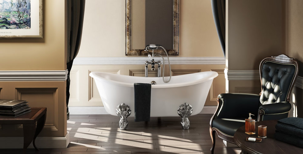 ванна акриловая burlington bateau t10f 164x70 с ножками e11whi белыми