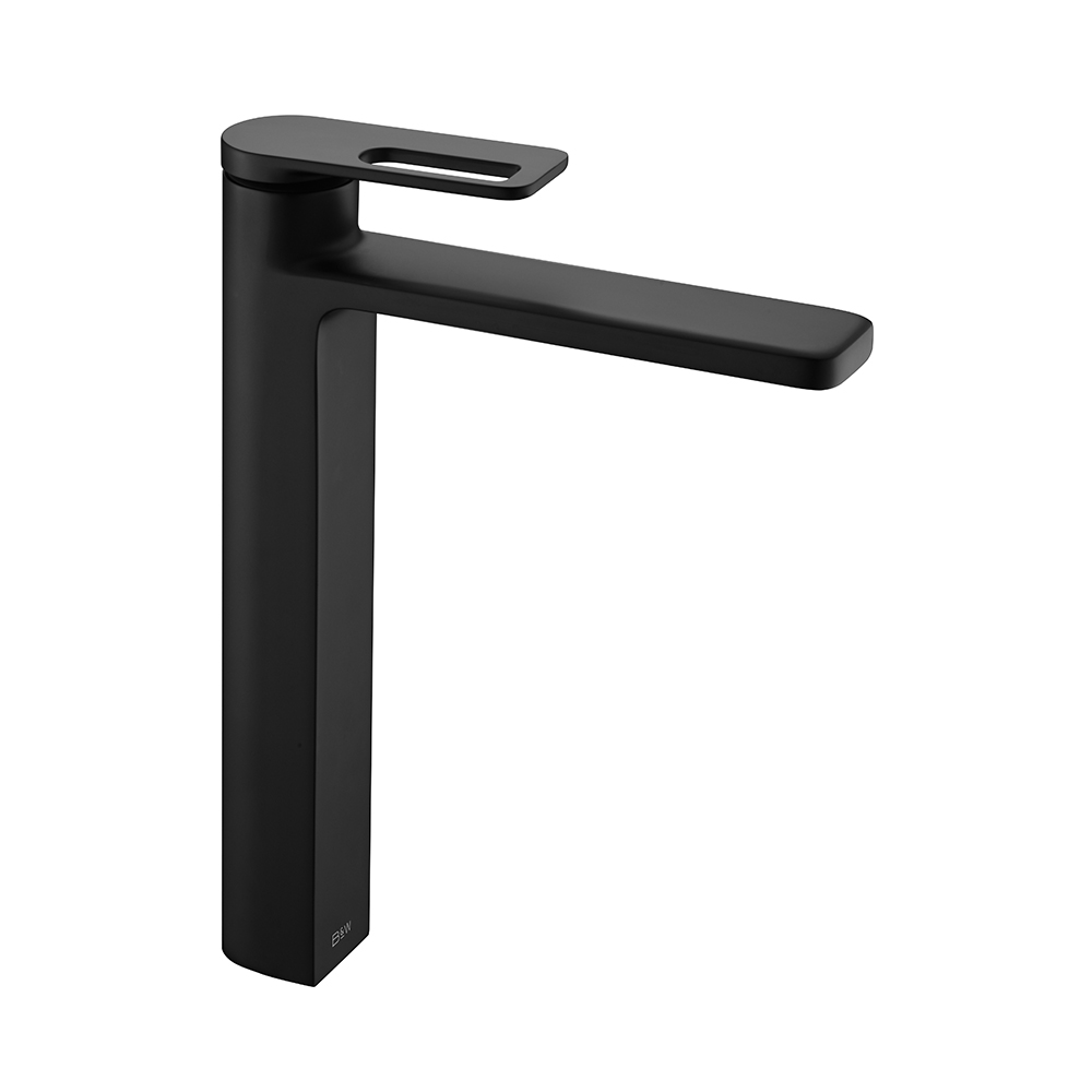 смеситель для умывальника black&white gravity gf-7203-mb черный матовый
