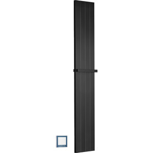 полотенцесушитель электрический boheme flat 725-b черный матовый