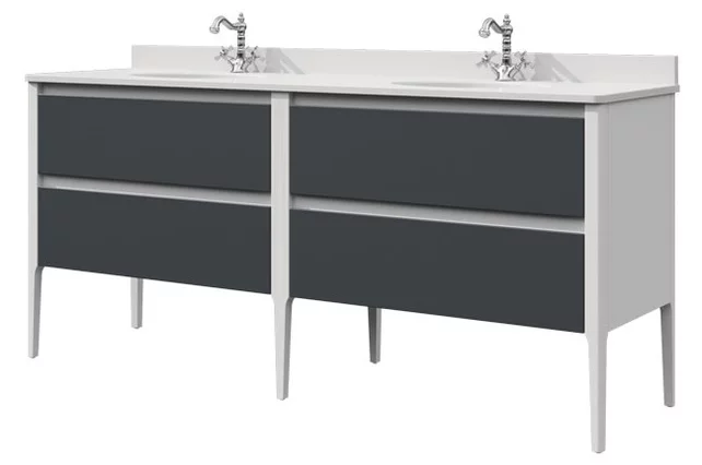 тумба напольная caprigo orlando orl190-b231/l810 черный матовый