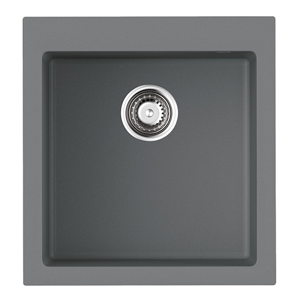 кухонная мойка omoikiri bosen 47-gr 47x50 leningrad grey