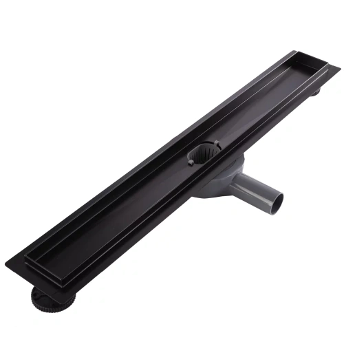 душевой лоток rea neox pro black 700 черный матовый