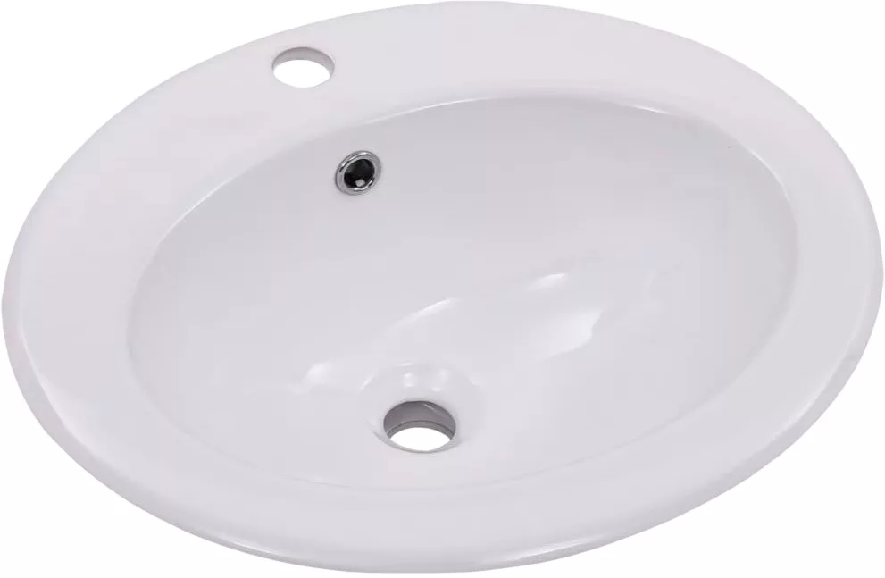 умывальник встраиваемый gid 9413 56x49 белый