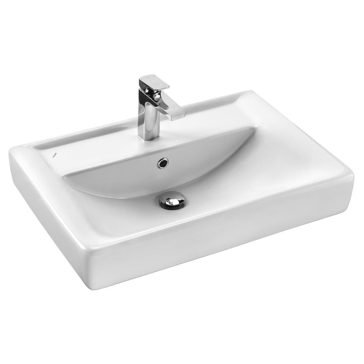 умывальник santek тигода 70 1wh302083 70x48 белый