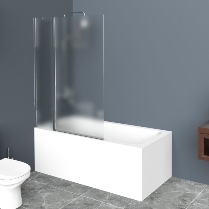 шторка на ванну belbagno uno-v-11-80/150-p-cr 80x150 текстурное стекло / профиль хром